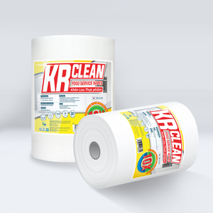 Krclean 470-Pack Food Towels 20x22cm Dry Wipes for <b>Meat</b>, Fish, Vegetables & Fruits in Kitchen Use - Product Image 3