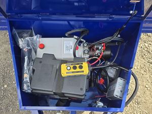 รถพ่วงแบบมีหลังคา ขนาด 6x12 ปี 2026 รุ่น 6×12 10K แบบยกเทด้านข้างสูง 48 นิ้ว - Product Image 3
