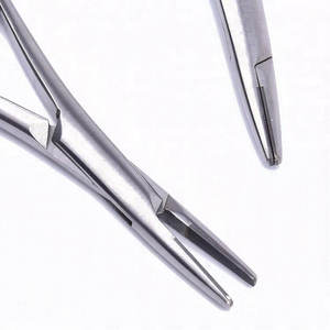 ที่จับเข็มทำฟันแบบแมนนวล สแตนเลส รุ่นใหม่  คีมจับเข็ม  อุปกรณ์ผ่าตัดจัดฟัน - Product Image 2