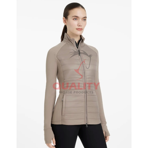 Veste d'équitation pour femmes premium imperméable respirant léger tissu extensible coupe ergonomique vêtements d'extérieur d'entraînement élégants - Product Image 1