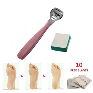 Cortador de Callos Manual de Acero Inoxidable con Diseño Ergonómico, Afeitadora con Resultados de Cuidado de Pies Suaves, Uso Profesional en Salón y en Casa - Product Image 5