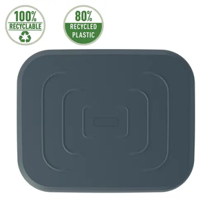 Poggiapiedi da scrivania regolabile, 80 % di plastica riciclata - Product Image 3