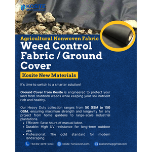 Tela Agrícola No Tejida de 150 Gsm, Resistente, para Control de Malezas, Cubierta para el Suelo, Transpirable, Impermeable, para Uso en Exteriores - Product Image 6