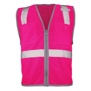 Chaqueta de Trabajo Transpirable de Seguridad para Hombre, Chaqueta con Cremallera, Chalecos de Seguridad Reflectantes para Construcción al por Mayor con Servicio OEM - Product Image 5