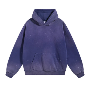 Sudadera con Capucha de Invierno para Hombre 2026, Nueva, Sólida, de Algodón Mezclado, Corte Regular, Estilo Desestructurado, con Parches, 100% Algodón - Product Image 5