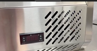Réfrigérateur à salade de comptoir commercial en acier inoxydable, table réfrigérante pour bar à salades, pour restaurant et bar à salades