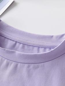 T-Shirt à manches courtes à la mode pour femmes nouveau haut d'épaule asymétrique décoration sans bretelles conception plissée été doux - Product Image 4