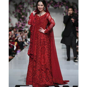 Lehenga indien de qualité supérieure, maxi, broderie lourde, tenue traditionnelle ethnique pour femmes, style pakistanais - Product Image 3