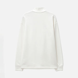 Vente en gros de pulls à demi-fermeture éclair de haute qualité sweats pour hommes avec logo personnalisé brodé en polaire à manches longues 100% coton - Product Image 2