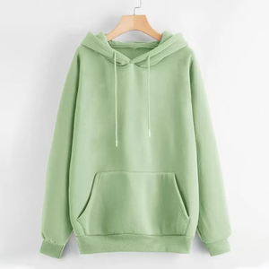 Sweat à capuche à manches longues pour femmes Chic doux coton polaire Style décontracté décontracté et confortable coupe hiver saison avant Logo lavé techniques - Product Image 1