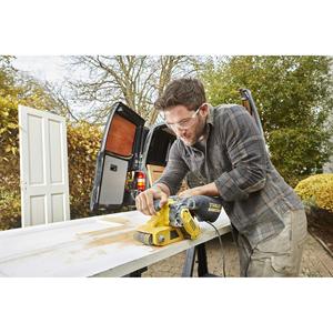 Lijadora de Banda Compacta de 1010W para Madera, 390m/min, 533x76mm, con Estuche, Fuente de Alimentación Eléctrica - Product Image 1