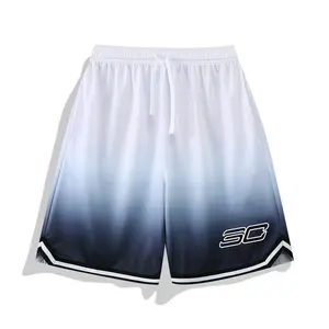 Pantalones Cortos Deportivos Transpirables Antiencogimiento para Hombre, Diseño Sólido con Estampado por Sublimación, Ropa Deportiva para Niños y Adultos - Product Image 1