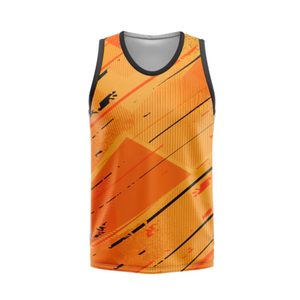 Women's Criss-<b>Cross</b> Neck Tank <b>Top</b> Sublimation Print Sporty Style Quick Dry 100% Polyester Knitted Sleeveless Athletic Fit OEM - Product Image 3