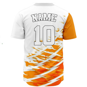 Nouvelle arrivée 2026, uniforme de baseball personnalisé avec logo, 100% polyester, vêtements de sport unisexe avec maillot de baseball sportif - Product Image 4