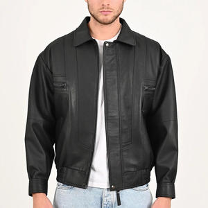 Chaqueta de cuero ligera para hombre, la mejor calidad, superventas, última tendencia, precio al por mayor, chaqueta de cuero para hombre - Product Image 6