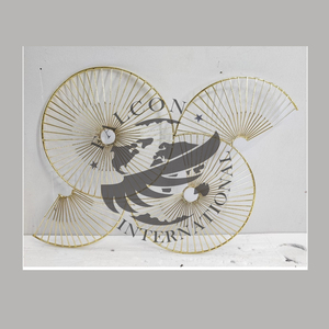 SIGH-decoración artística de metal para el hogar, diseño de lujo para pared - Product Image 6