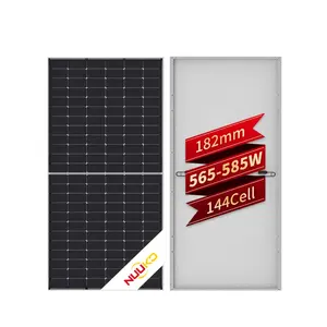 ODM NUUKO N-type Hjt 560W/570/580/ Vertical Paneles Solares 560watt Solar Panel Solar Power System Sola Panel Pv Module 25 Years