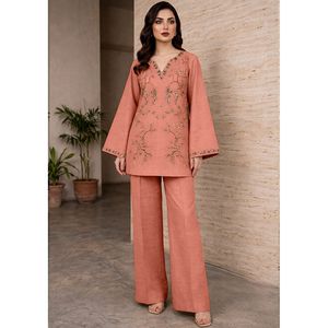URAIB EMB Casual Fitness Suit 2 PCS One <b>Set</b> Including Top Shorts XS 6XL Loose Fit Crepe <b>Knitting</b> Jersey Fabric Daily Print - Product Image 6