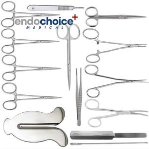 Instrumentos de Cirugía de circuncisión de acero inoxidable de 26 piezas aprobados por la CE, juego duradero para procedimientos de cirugía de prepucio Masculino - Product Image 1