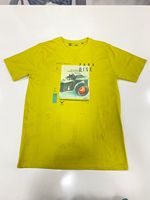 T-shirt décontracté pour homme 100% coton, imprimé sur mesure avec logo, sérigraphié, 160g, tricoté écologique - Commande minimum de 10 pièces