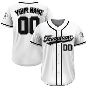Maillots de baseball unisexes personnalisés en gros, respirants, séchage rapide, 100 % polyester, haute qualité, imprimés par transfert thermique, édition limitée - Product Image 1