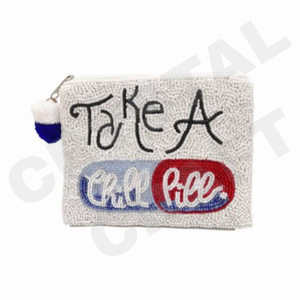 Monedero con cuentas de semillas para niña y Mamá, hermoso monedero con cuentas personalizado para mujer, monedero de moda con - Product Image 3