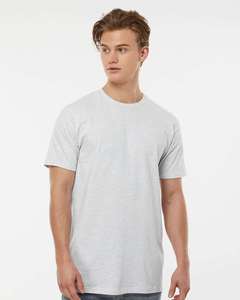 Tultex - Heavyweight Jersey T-Shirt 290 Blank <b>Ash</b> 99/1 <b>ring</b>-spun cotton/polyester crew neck T Shirt <b>for</b> men - Product Image 1