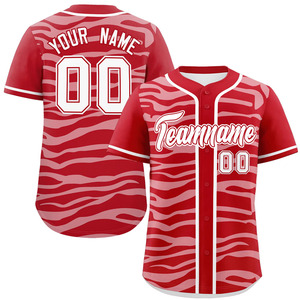 Nouveau Maillot de Baseball Grande Taille avec Maille Imprimée par Sublimation Personnalisée Maillot de Baseball Respirant avec Broderie pour Hommes - Product Image 5