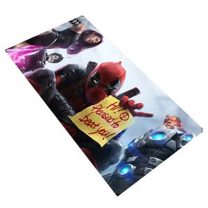 XXL Marvel for Deadpool Heated Printed Wireless Charging Mouse <b>Pad</b> Waterproof Square Tapis De Souris - Product Image 1