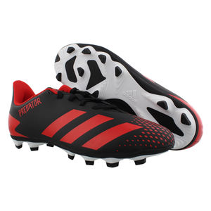 Chaussures Adidas Predator 20.4 Fxg pour garçons Couleur : Noir/Rouge 100% authentiques - Product Image 5