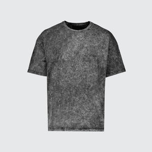 100% coton imprimé personnalisé Boxy T-Shirt surdimensionné lavage à l'acide lourd goutte-épaule séchage rapide pierre lavage Fitness Logo tricoté - Product Image 3
