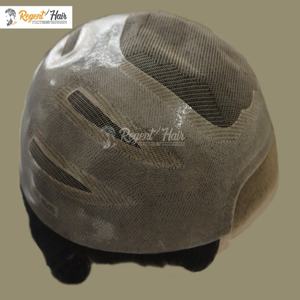 REGENT EU Nueva llegada 100% Remy Human Toupee para hombres Onda natural Trama atada a mano recta Calidad Premium disponible para - Product Image 4