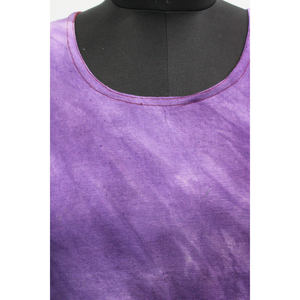 100% Cotton Tie-Dye Maxi <b>Dress</b> for Women <b>Boho</b> Hippie Style Elegant Knee-Length Beach <b>Summer</b> <b>Dress</b> Natural for Leisure Days - Product Image 2