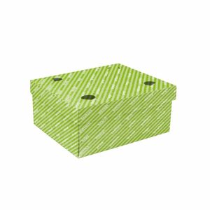 Cajas Rígidas Personalizadas con Tapa Mod. Moran 15x21x10 Cm Blanco o Havana, Materiales Reciclados con Laminado Brillante y Grabado en Relieve - Product Image 1