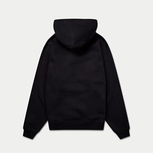 Sudadera con capucha informal de invierno OEM para hombre, sudadera con capucha bordada de gran tamaño y peso pesado, sudadera con capucha de corte holgado con hombros caídos para hombre - Product Image 6
