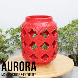 Macetas de Cerámica Esmaltada Decorativas para el Hogar y Jardín, con Logotipo Personalizado, Ecológicas, con Orificio de Drenaje, en Oferta - Product Image 5