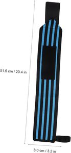 Support de poignet Bandage élastique Brace Wraps pour l'haltérophilie Fitness Sport Bracelet sangles Gym Band Protector - Product Image 3