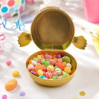 Boîtes de bonbons ovales en forme de poussin, boîtes à biscuits pour enfants, boîtes cadeaux pour Halloween