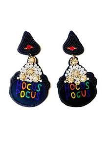 Boucles d'oreilles tendance faites à la main en perles légères, bijoux en perles de rocaille pour femmes à prix avantageux - Product Image 4