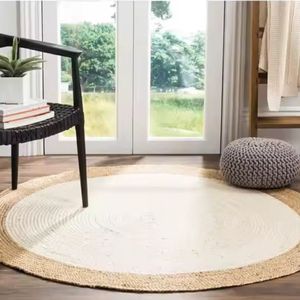 Tapis en coton tissé à la main avec franges tapis lavable pour entrée cuisine chambre salon décor à la maison approvisionnement en vrac - Product Image 3