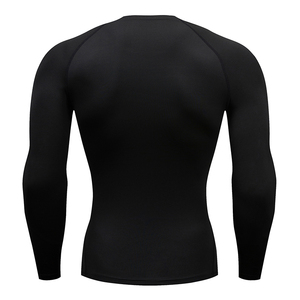 Maillot de bain à manches longues pour homme avec impression de logo personnalisée, rashguard imprimé Surf Rush, protection UV, séchage rapide, rashguard pour homme - Product Image 2