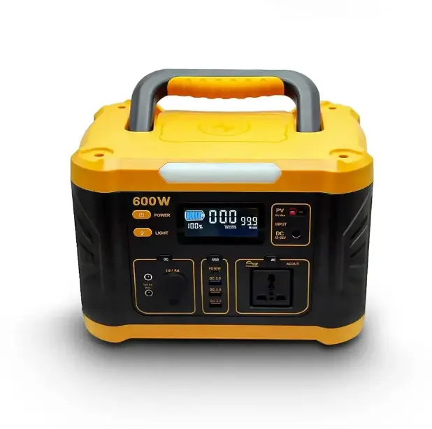 Batterie lithium-ion bon marché OEM ODM 600W 1000W centrale électrique portable alimentation de secours extérieure portable