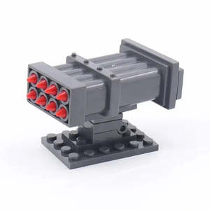 Juego de Bloques de Lanzamisiles de Juguete Militar para Lego, Hecho de Plástico Resistente - Product Image 4