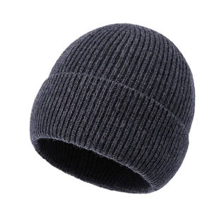 Unisex High Quality <b>Winter</b> Beanie <b>Cap</b> 100% Cotton Solid Color Customized Design Fashion For Unisex Outdoor Beanie <b>Cap</b> - Product Image 1