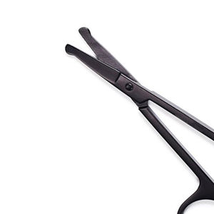 Tijeras de Cejas Profesionales de Acero Inoxidable de Alta Calidad, Mini, con Punta Recta y Afilada, Mango Cómodo para Diestros - Product Image 6