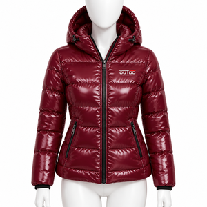 <b>Women</b> Puffer <b>Jacket</b> Featuring Soft Padding Comfortable Fit And Durable <b>Women</b> Puffer <b>Jacket</b> <b>Lightweight</b> Fashion Outerwear - Product Image 1