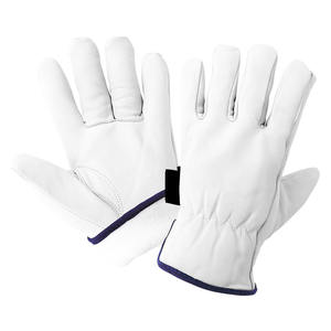 Guantes de seguridad de cuero de piel de cabra de primera calidad Guantes de conductores aislados de alta resistencia Guantes personalizados suaves y cómodos resistentes al calor - Product Image 1