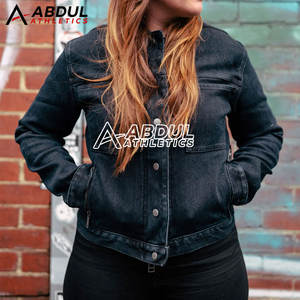 Veste en jean pour femmes, veste en jean élégante pour femmes, pour les sorties du week-end et les tenues décontractées urbaines - Product Image 5