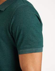 Jersey de punto Unisex de primera calidad para camisetas de polo Logotipo personalizado Impreso Patrón sólido Bordado Polos de marca Polos de talla grande - Product Image 4