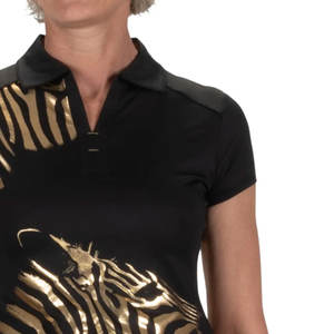 Alta calidad personalizada de las mujeres para los polos sublimación transpirable Casual sólido bajo precio Golf Polo camisa de impresión de logotipo personalizado - Product Image 6